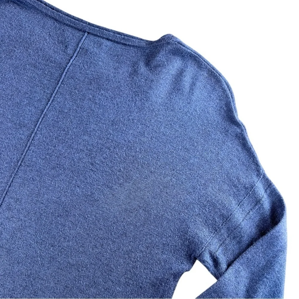 Brax Women's Merino Cashmere Knit Sweater In Dark Blue Size 38 (S)